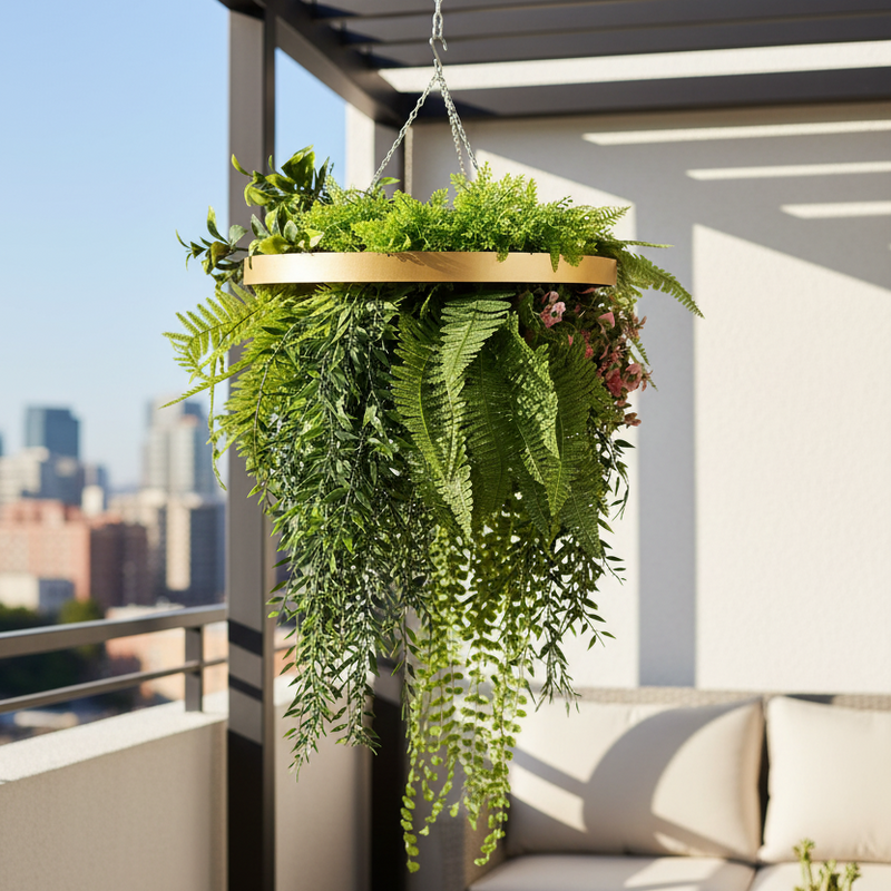 Artificial Outdoor Hanging Plants