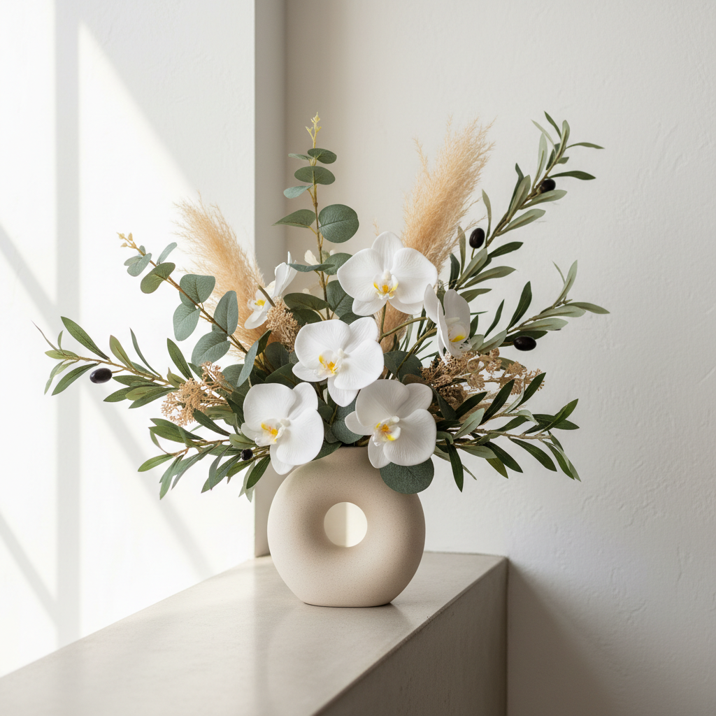 Artificial Flowers and Stems