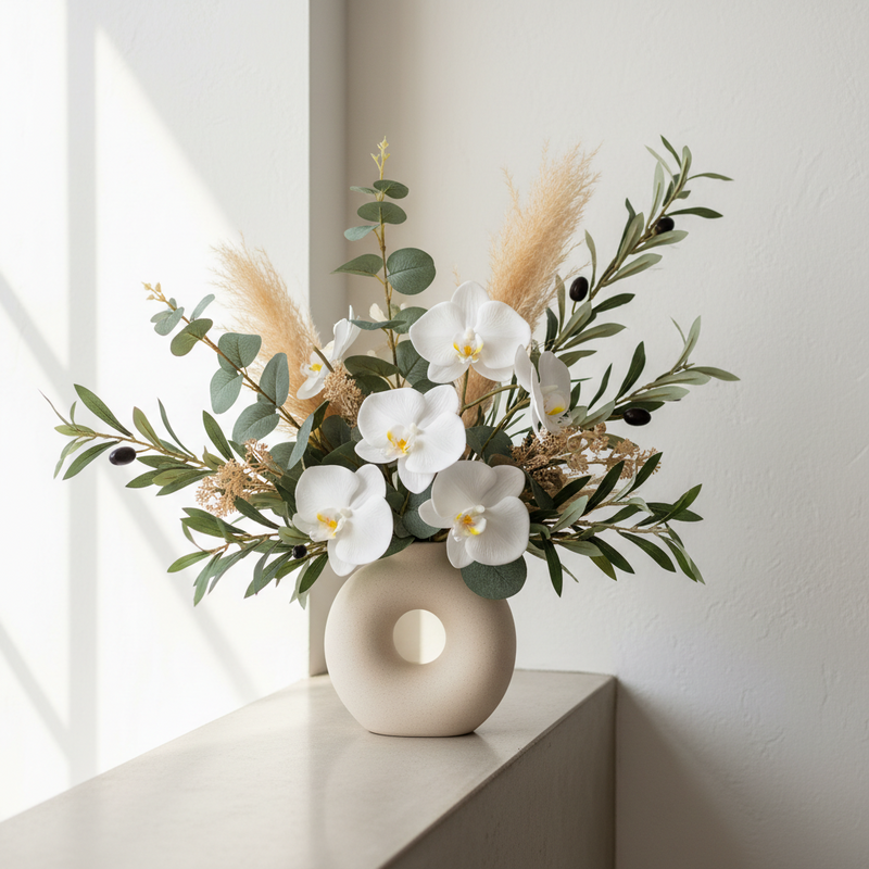 Artificial Flowers and Stems