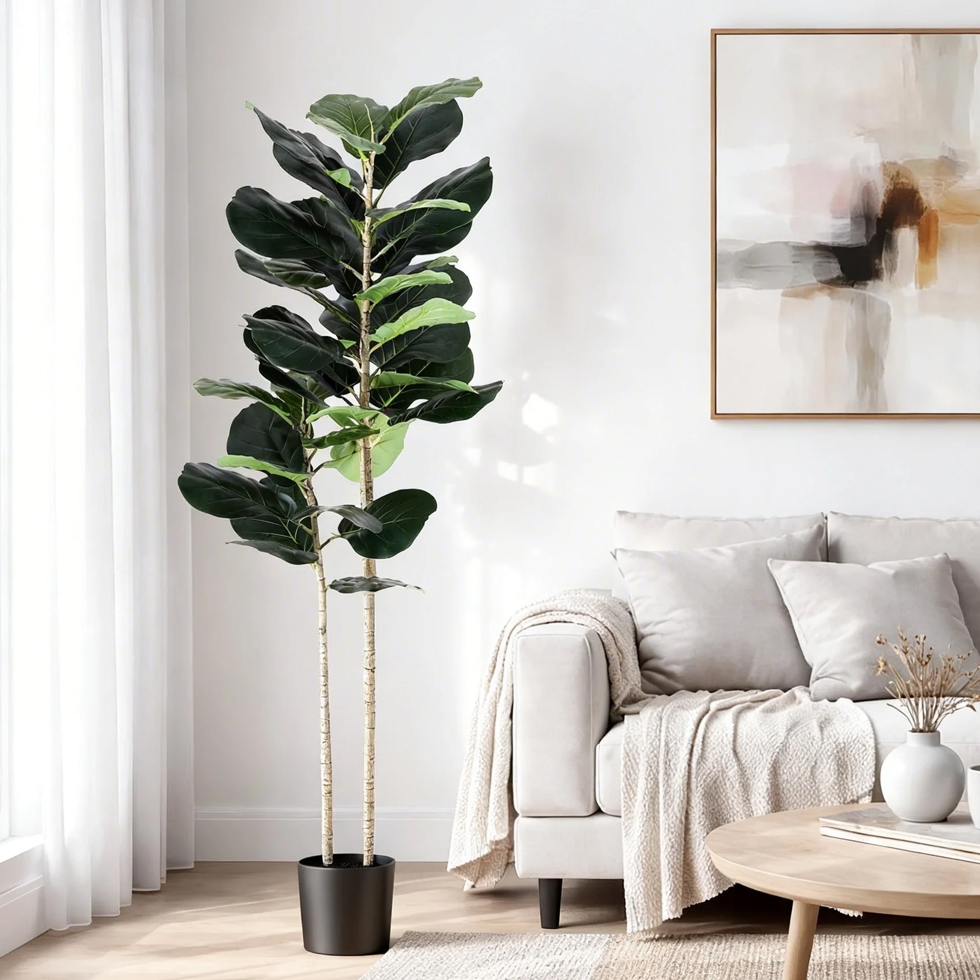 Studio Fiddle Leaf Fig Tree (UV Resistant) 150cm