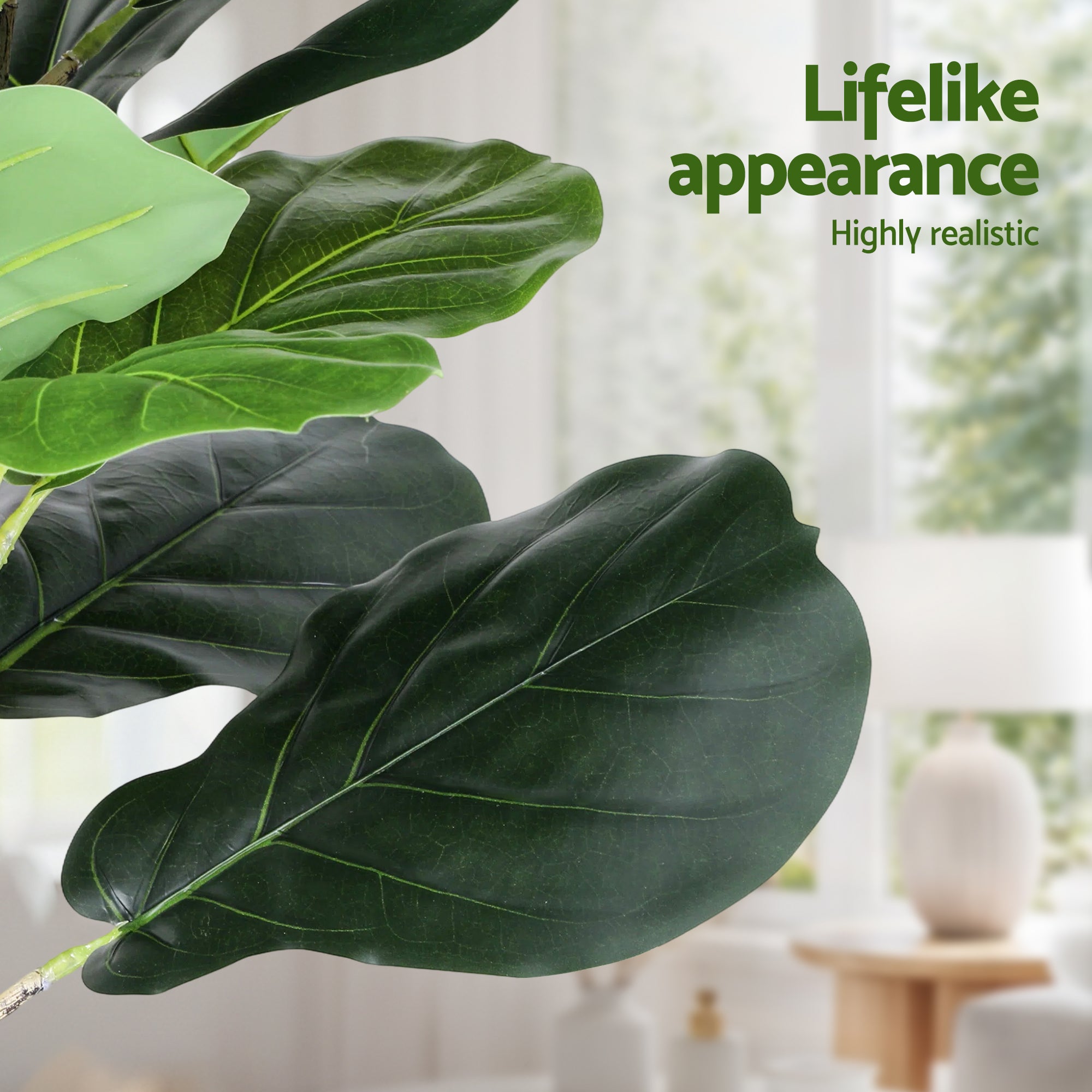Studio Fiddle Leaf Fig Tree (UV Resistant) 150cm