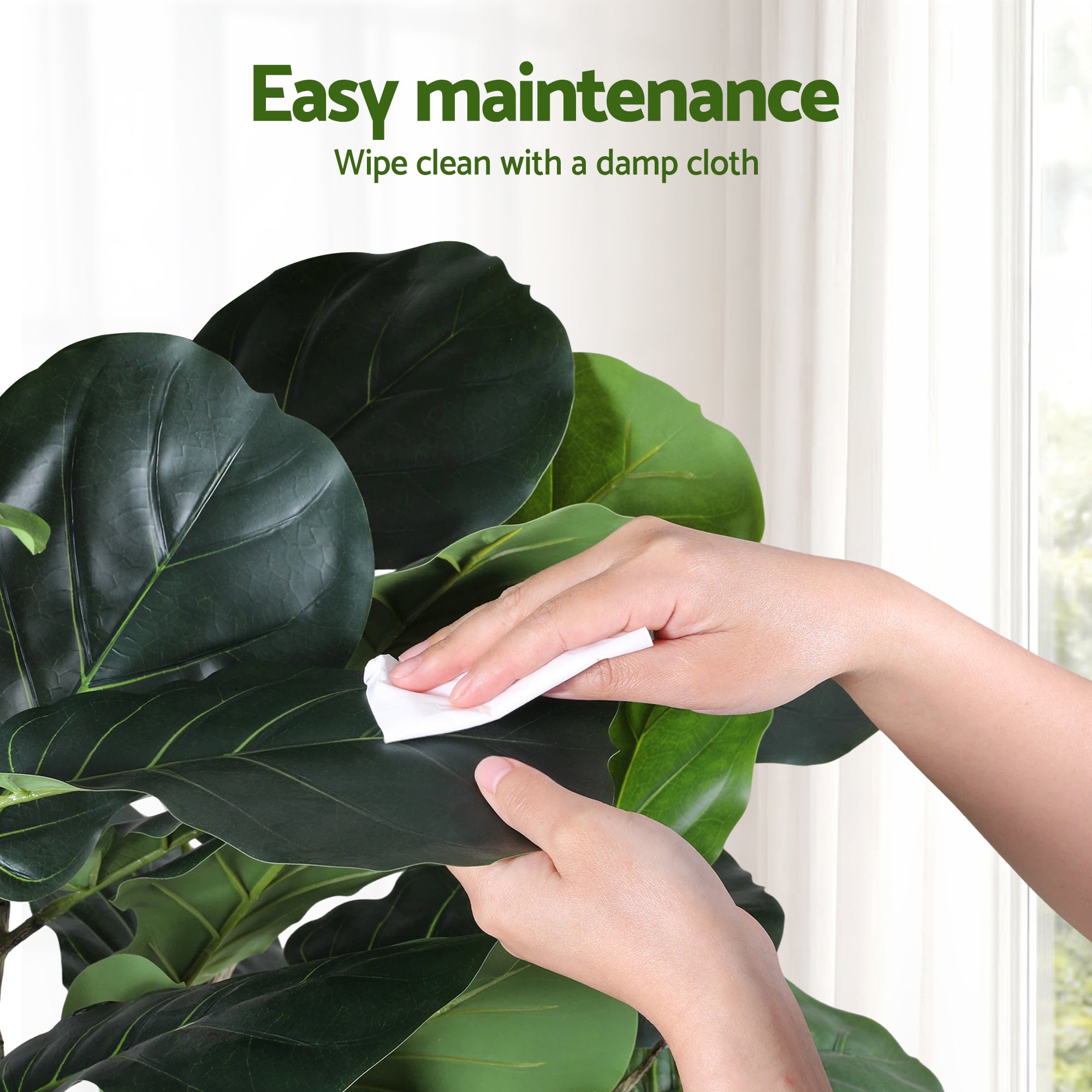 Studio Fiddle Leaf Fig Tree (UV Resistant) 150cm