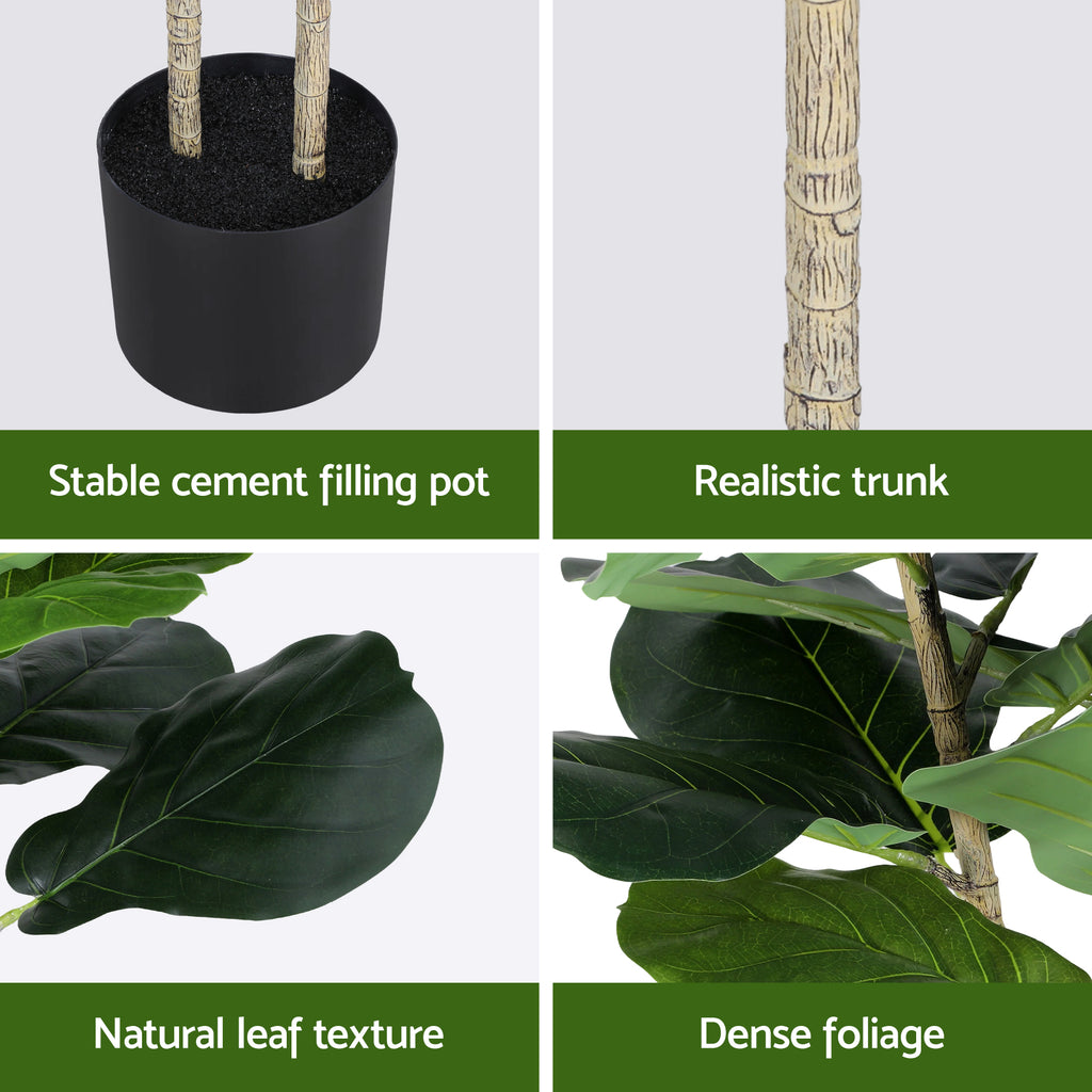 Studio Fiddle Leaf Fig Tree (UV Resistant) 150cm