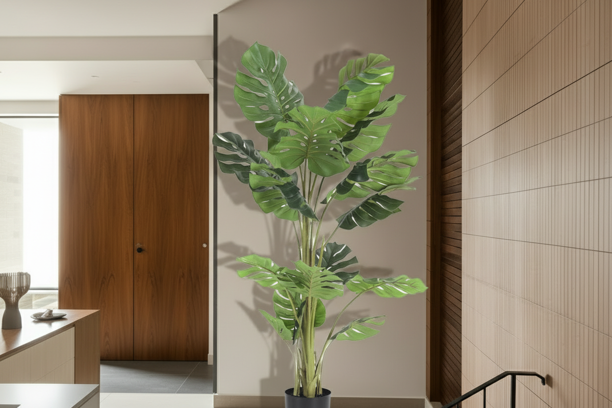 Artificial Monstera Tree 140cm - Faux Flora
