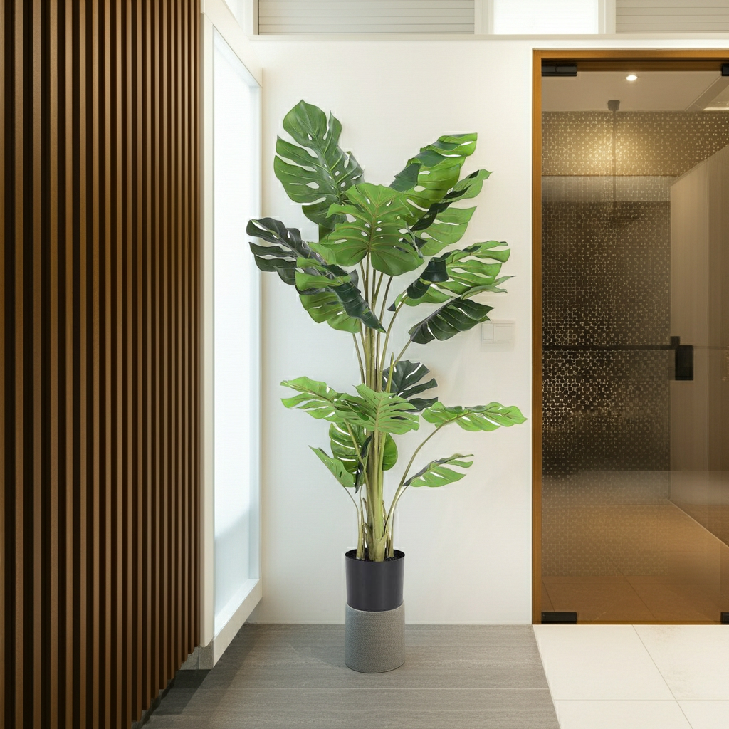 Artificial Monstera Tree 140cm - Faux Flora