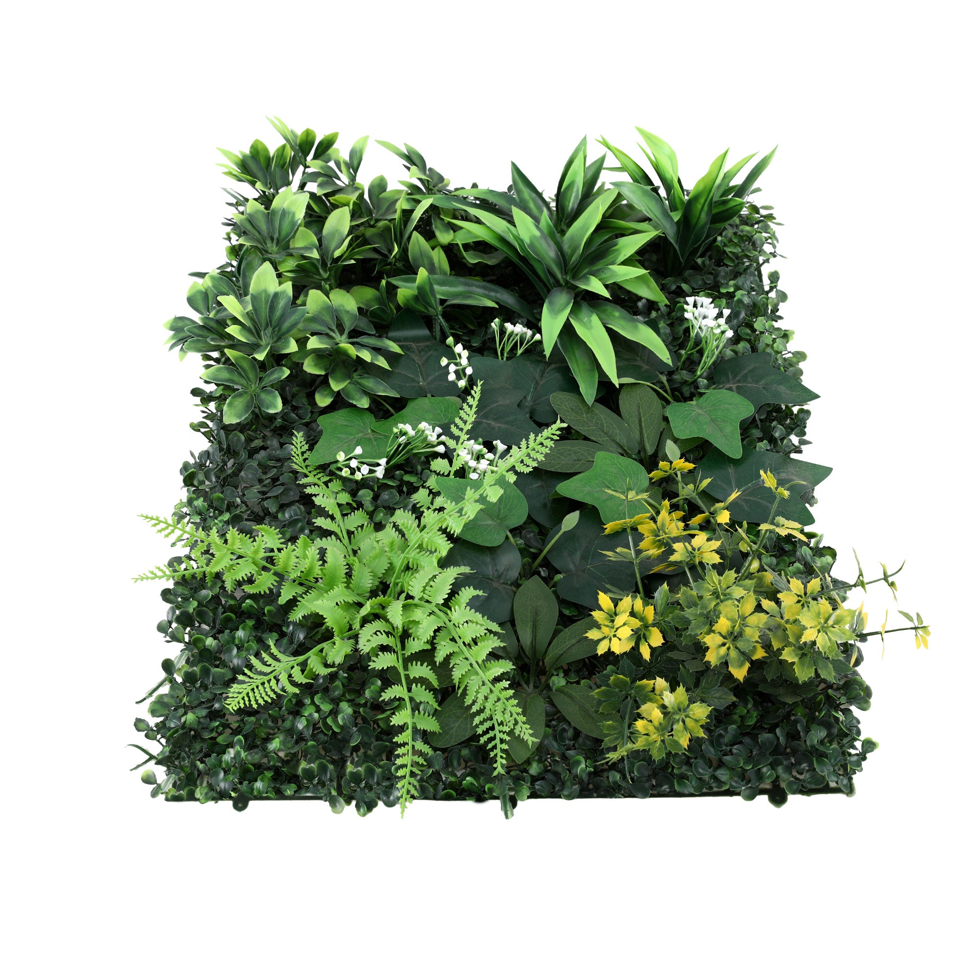 Artificial Plant Wall Panels (Set of Four) (UV Resistant) 40cm x 60cm - Faux Flora