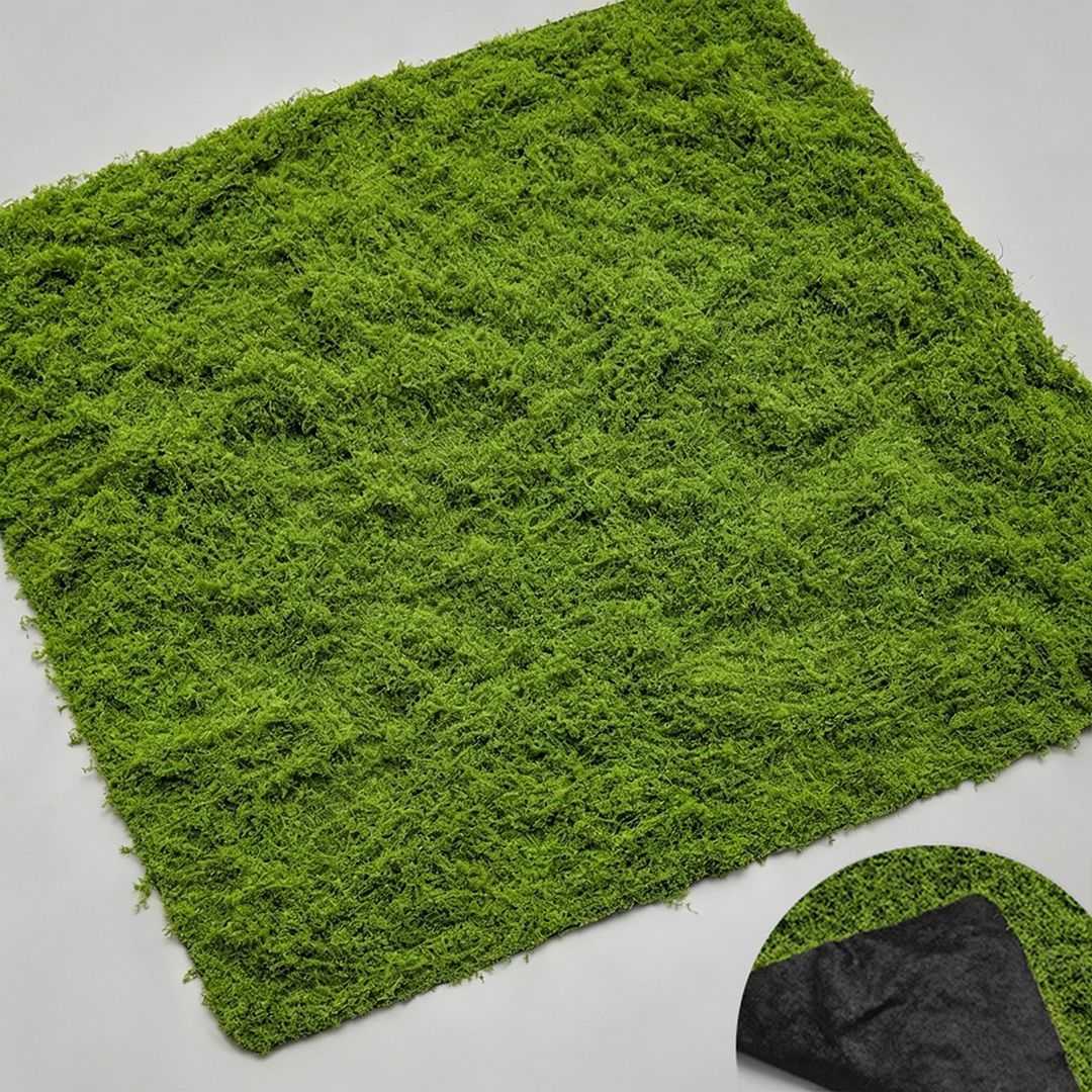 Moss Mat (Light Green) 1m x 1m