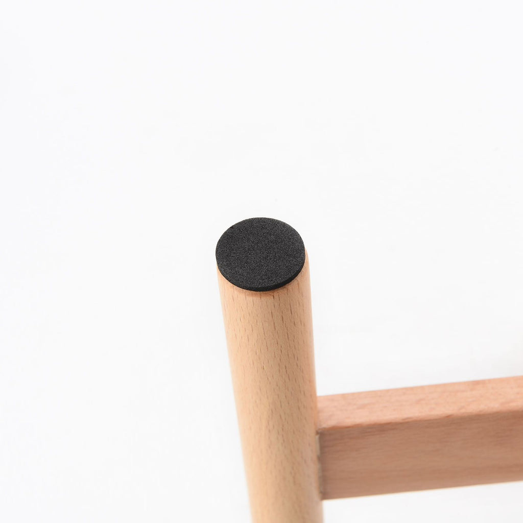 Mid-Century Solid Wood Plant Stand (18cm Inner Diameter) | Elevated Floor Planter Holder