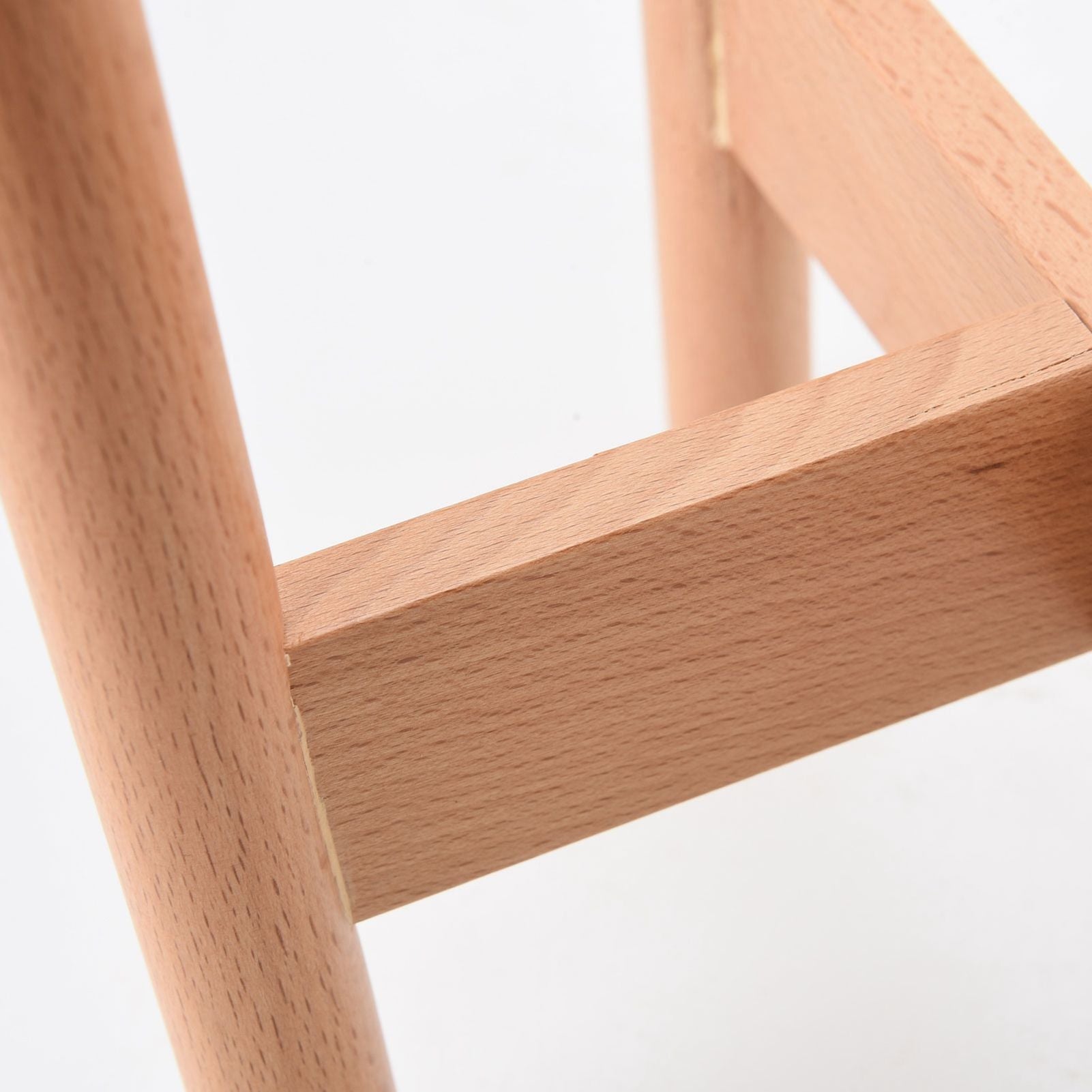 Mid-Century Solid Wood Plant Stand (18cm Inner Diameter) | Elevated Floor Planter Holder