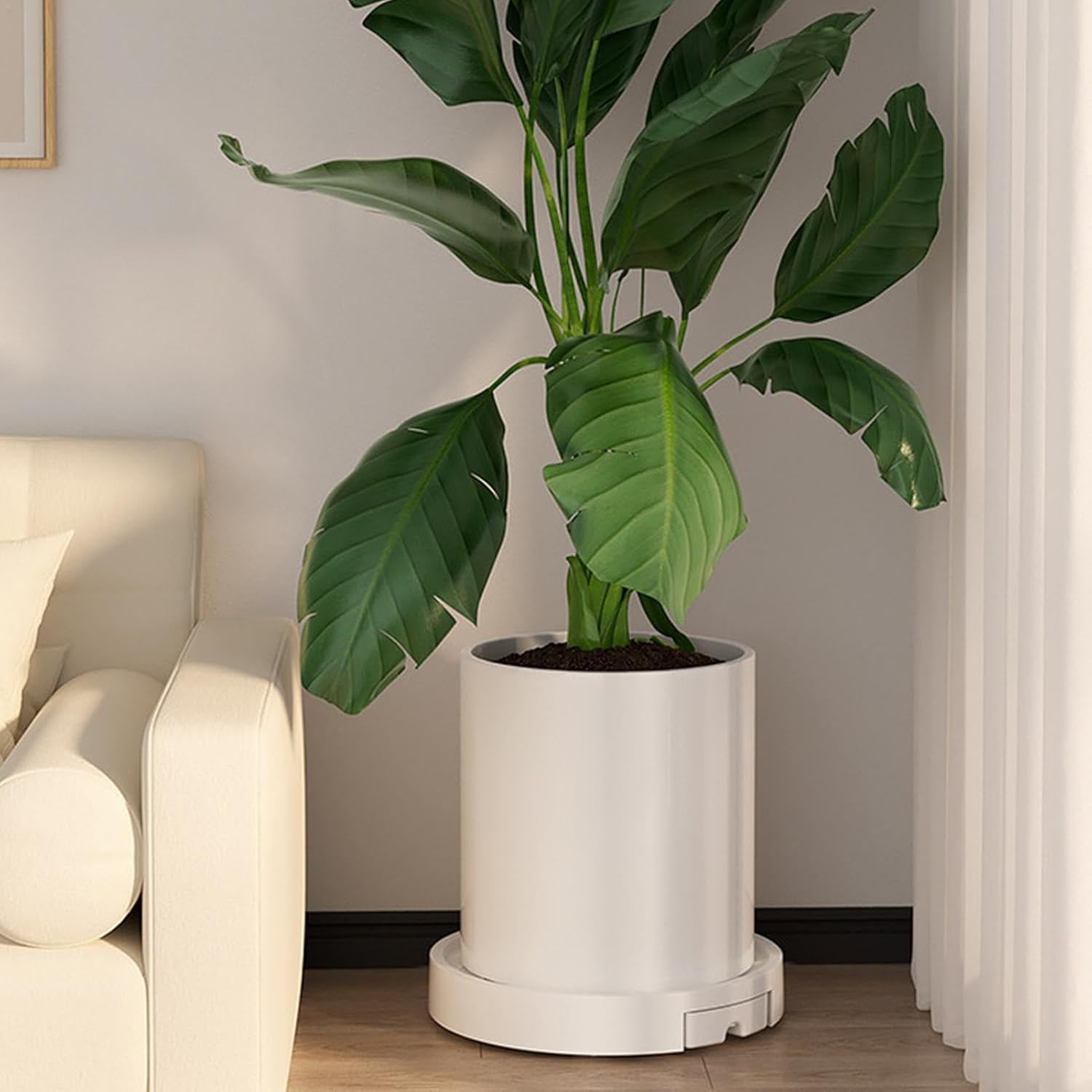 Rolling Plant Stand with 360° Wheels 26cm