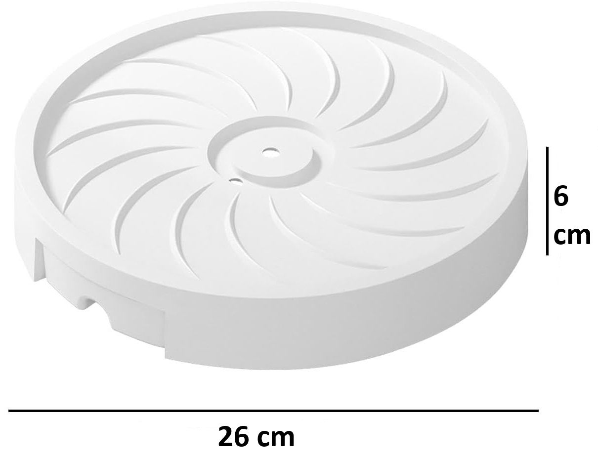 Rolling Plant Stand with 360° Wheels 26cm