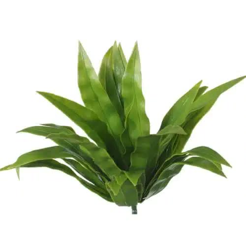 Artificial Aloe Vera stem by Faux Flora, 20cm UV resistant faux plant for home and garden decor in a realistic style.