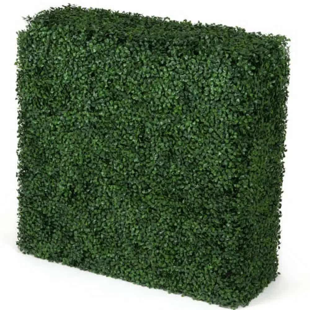 Portable Artificial Boxwood Hedge (UV Resistant) 75cm x 75cm