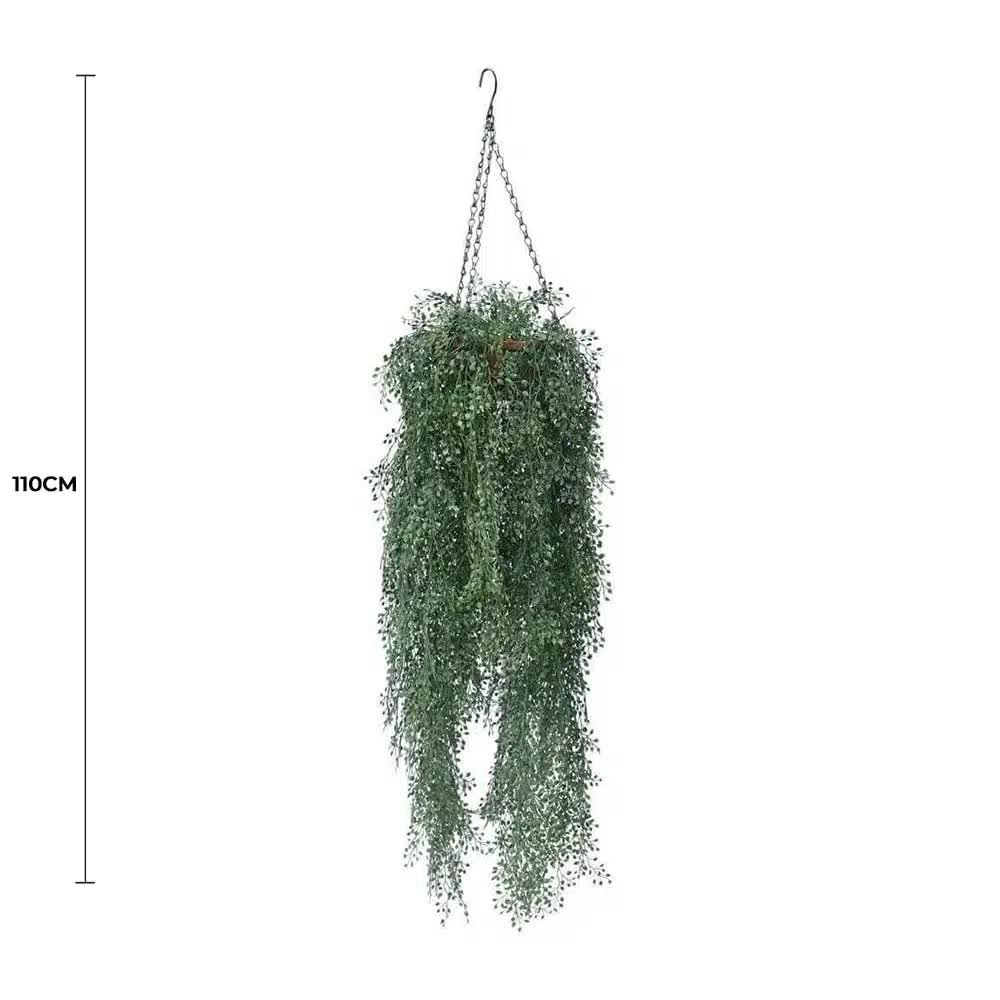 Artificial English Hanging Basket (UV Resistant) 110cm