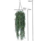 Artificial English Hanging Basket (UV Resistant) 110cm