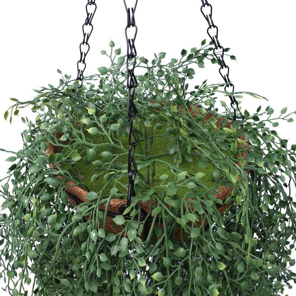 Artificial English Hanging Basket (UV Resistant) 110cm