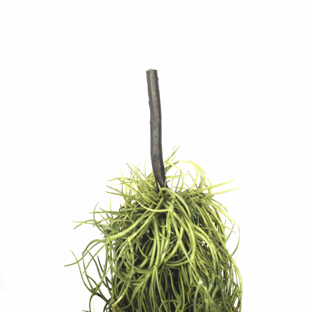 Artificial hanging air plant with Spanish moss, 60cm long, faux flora, realistic faux plant for home and garden decor.
