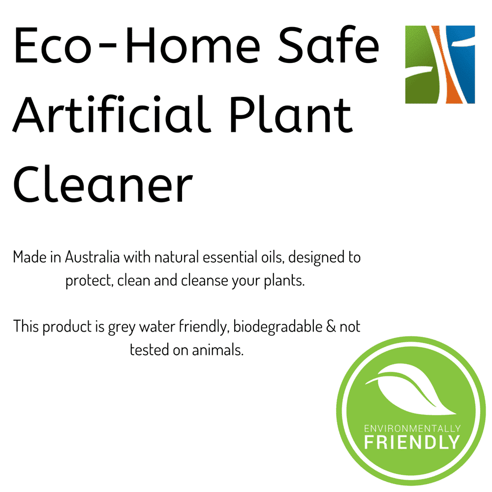 Faux Flora Eco-Home Safe Artificial Plant Cleaner 250ml bottle for cleaning and maintaining artificial plants in home and garden.