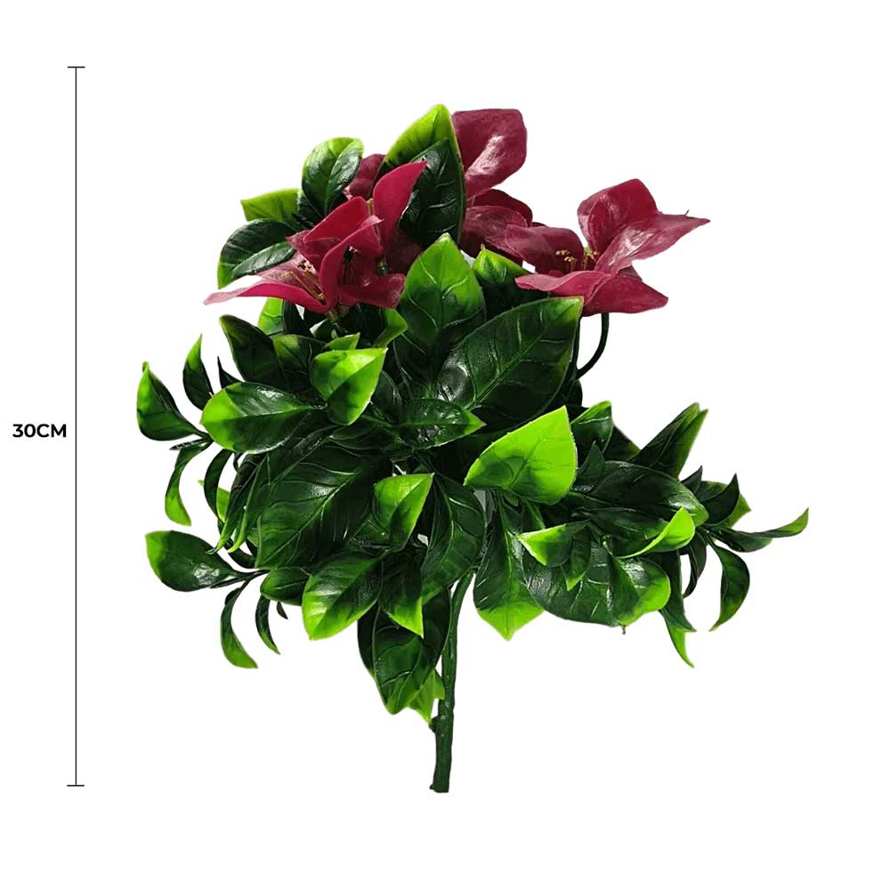 Purple Lilac Jasmine Stem (UV Resistant) 25cm
