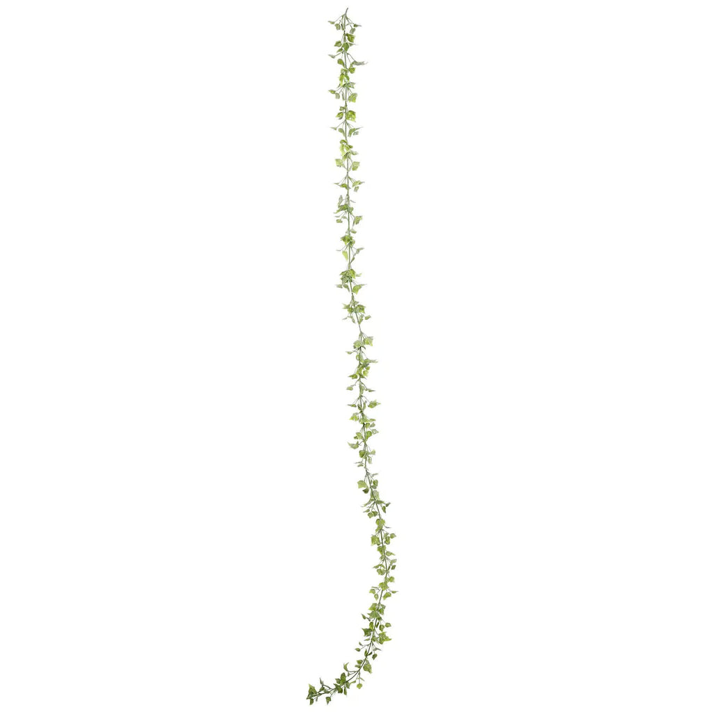 Artificial hanging English ivy garland by Faux Flora, UV resistant, 200cm long, suitable for home and garden decor.