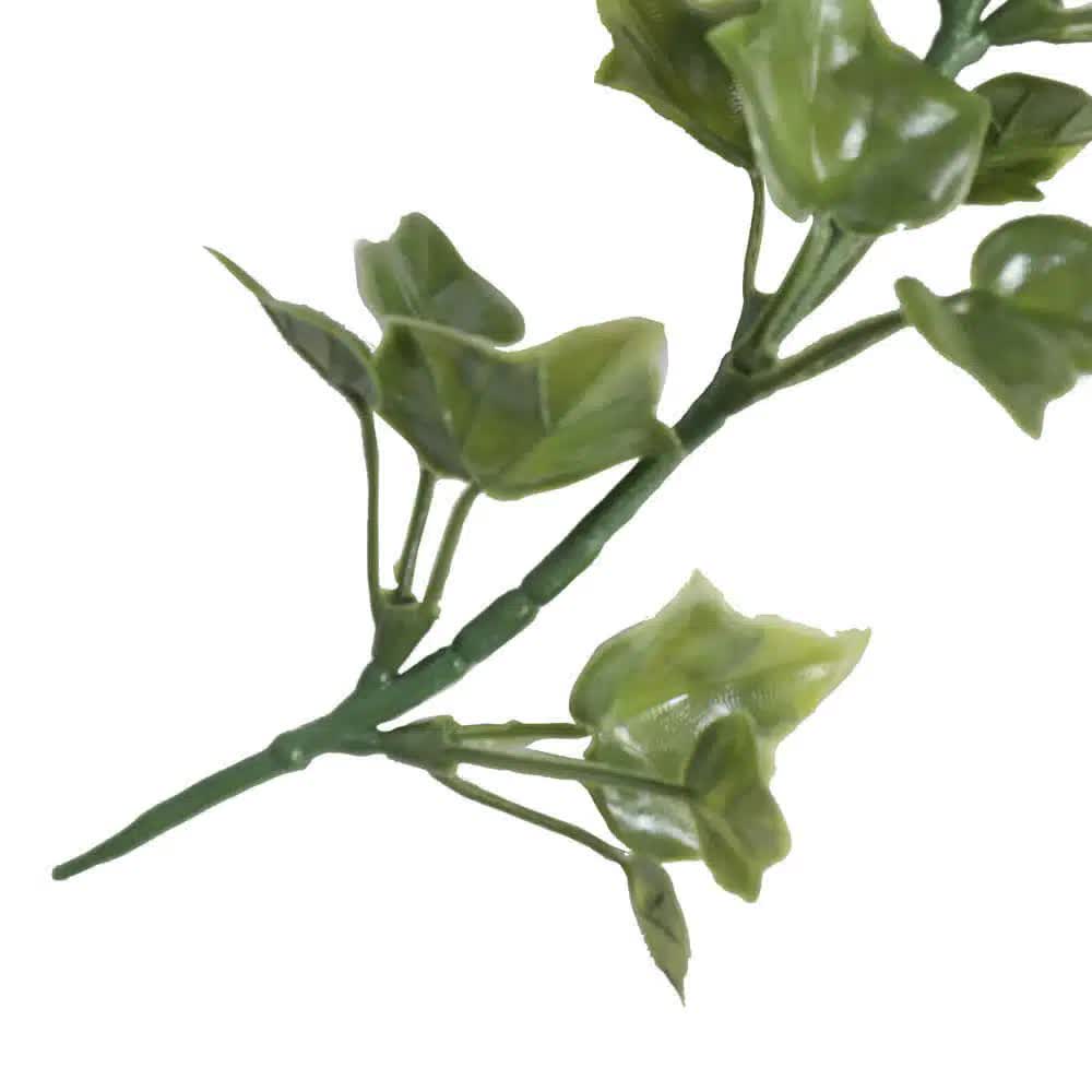 Artificial Hanging English Ivy Garland by Faux Flora, UV resistant, 200cm long, lush green hanging plant for home and garden decor.