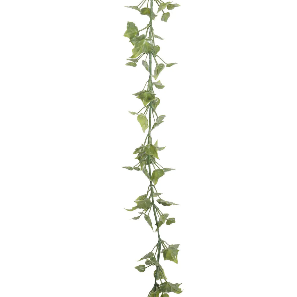 Artificial Hanging English Ivy Garland by Faux Flora, UV resistant, 200cm long for home and garden decor.