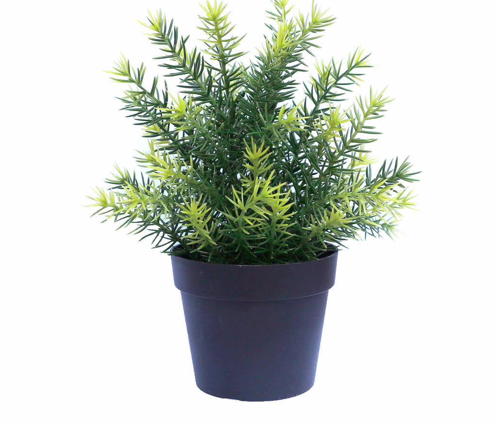 Small potted artificial plants bundle by Faux Flora, UV resistant, 20cm, ideal for home and garden decor.