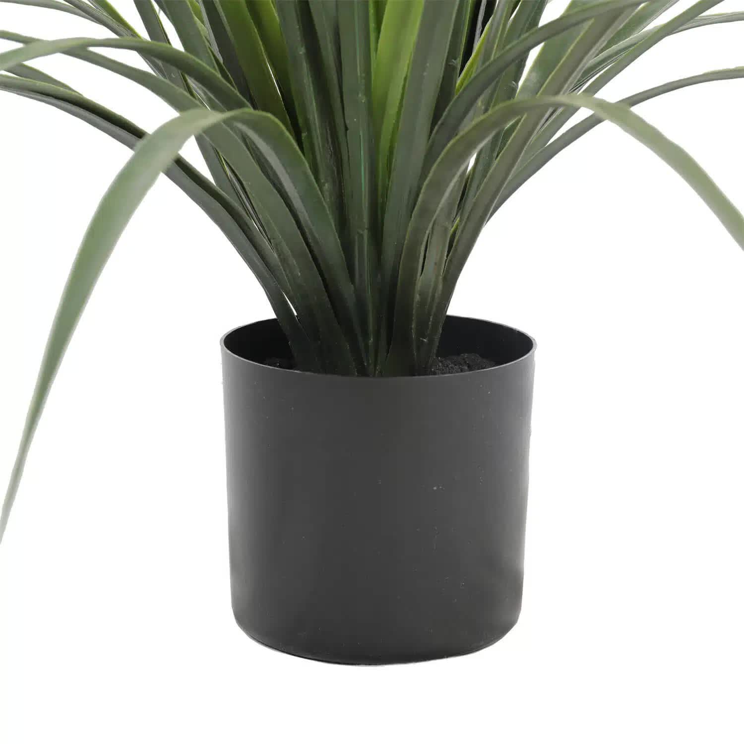 Artificial Yucca grass in a pot, 75cm tall, UV resistant, ideal for home and garden decor by Faux Flora.