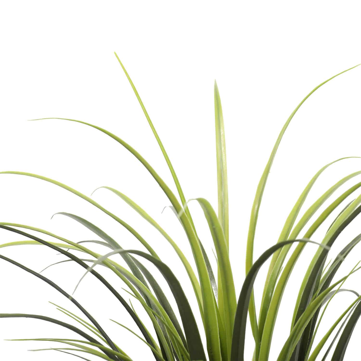 Potted artificial long Yucca grass plant by Faux Flora, UV resistant, 75cm tall, suitable for home and garden decor.