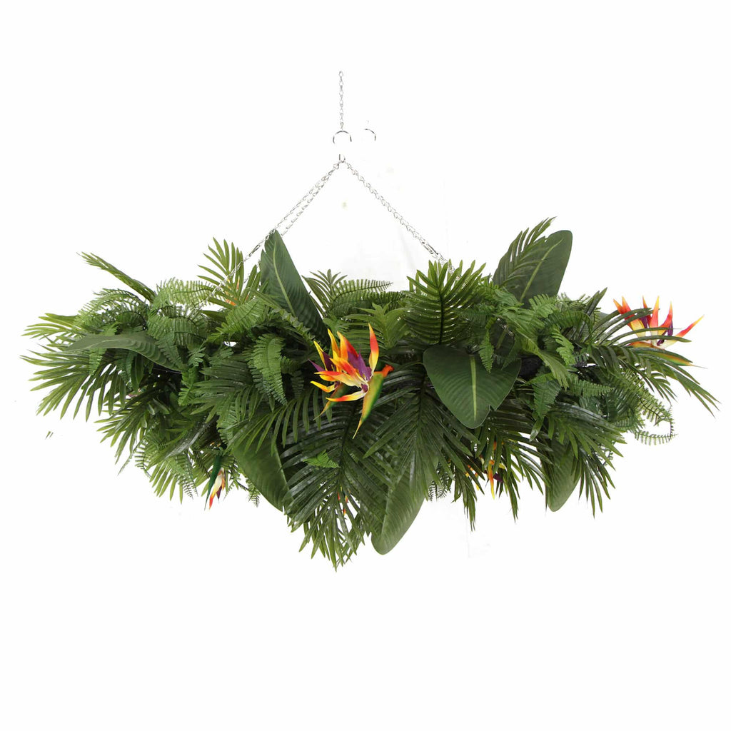 Tropical Hanging Disc Arrangement 100cm