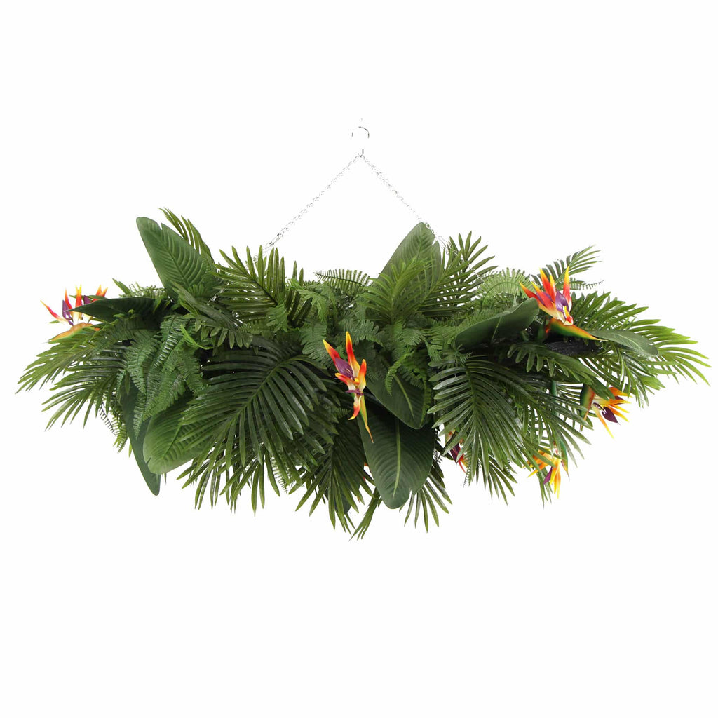 Tropical Hanging Disc Arrangement 100cm