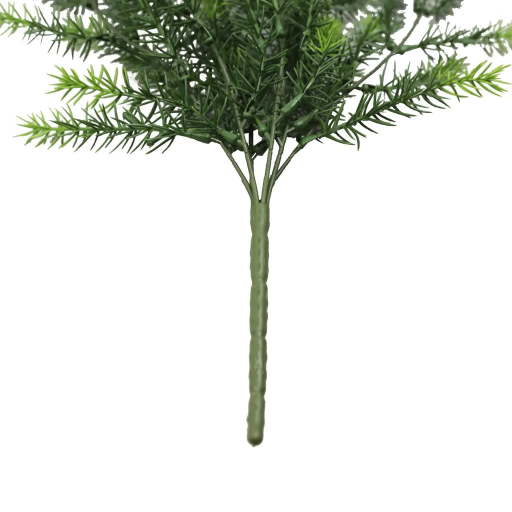 Artificial hanging cedar vine garland by Faux Flora, 76cm, UV resistant and fire rated, ideal for home and garden decor.