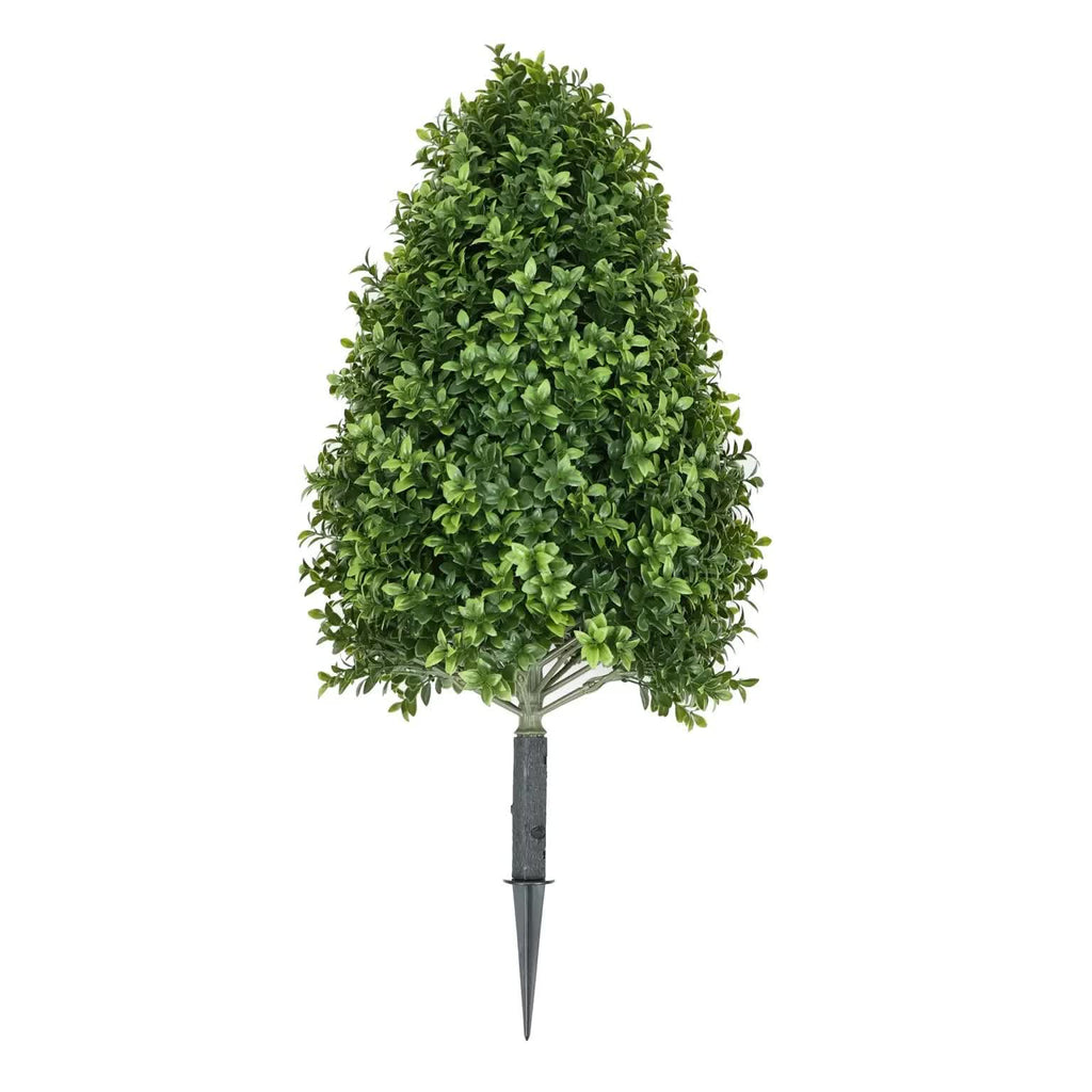 UV-resistant artificial planting topiary with spike, 56cm tall, from Faux Flora, suitable for home and garden decor.