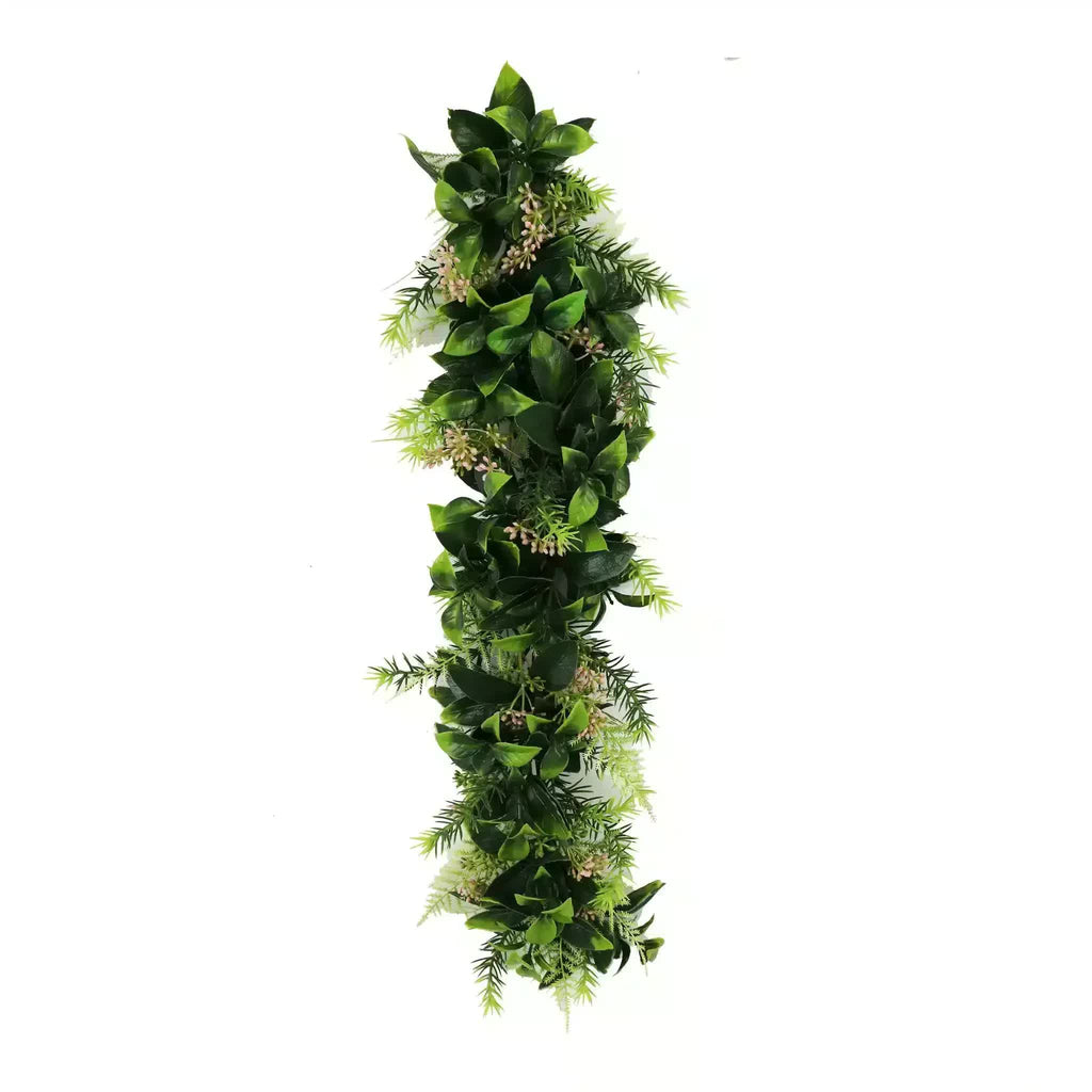 Artificial extendable hanging cedar vine by Faux Flora, UV resistant, 55cm, perfect for home and garden decor.