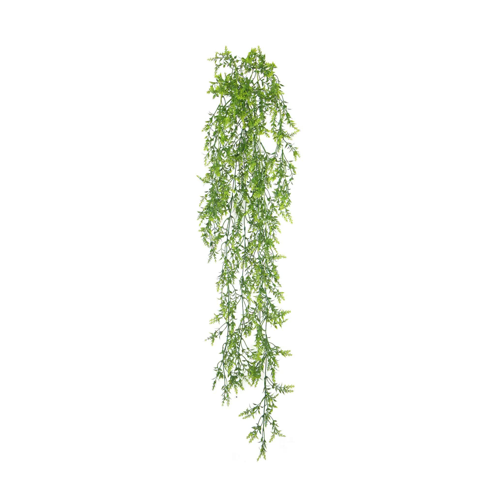 Artificial Dense Hanging Evergreen Plant (two-tone) (UV Resistant) 130cm