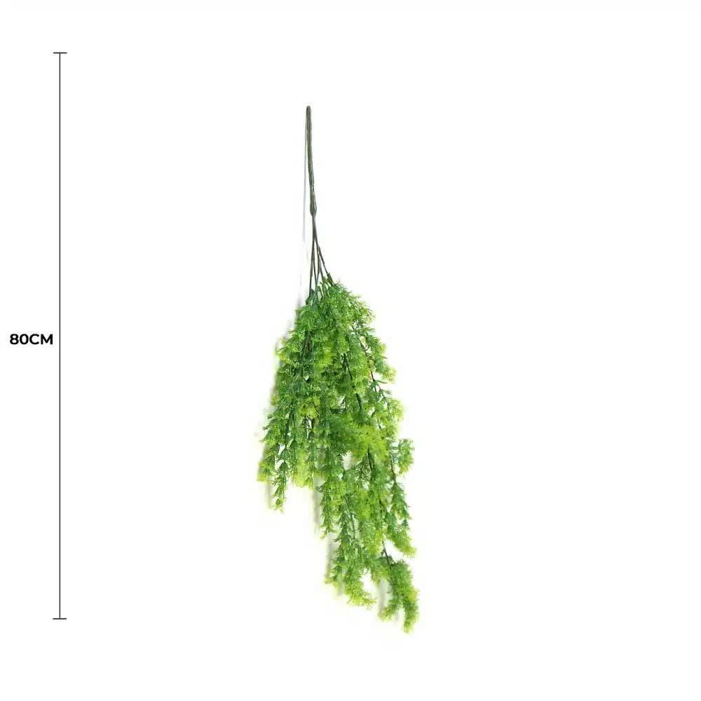 Artificial Hanging Bell Leaf Plant (UV Resistant) 80cm
