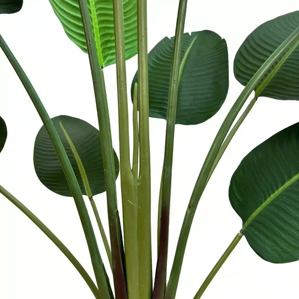 Artificial Travellers Palm tree in a pot, 180cm tall, by Faux Flora, perfect for home and garden decor.