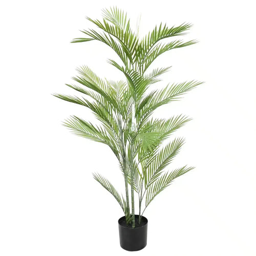 Real touch UV-resistant Phoenix palm tree, 135cm tall, from Faux Flora, ideal for home and garden decor with lifelike foliage.