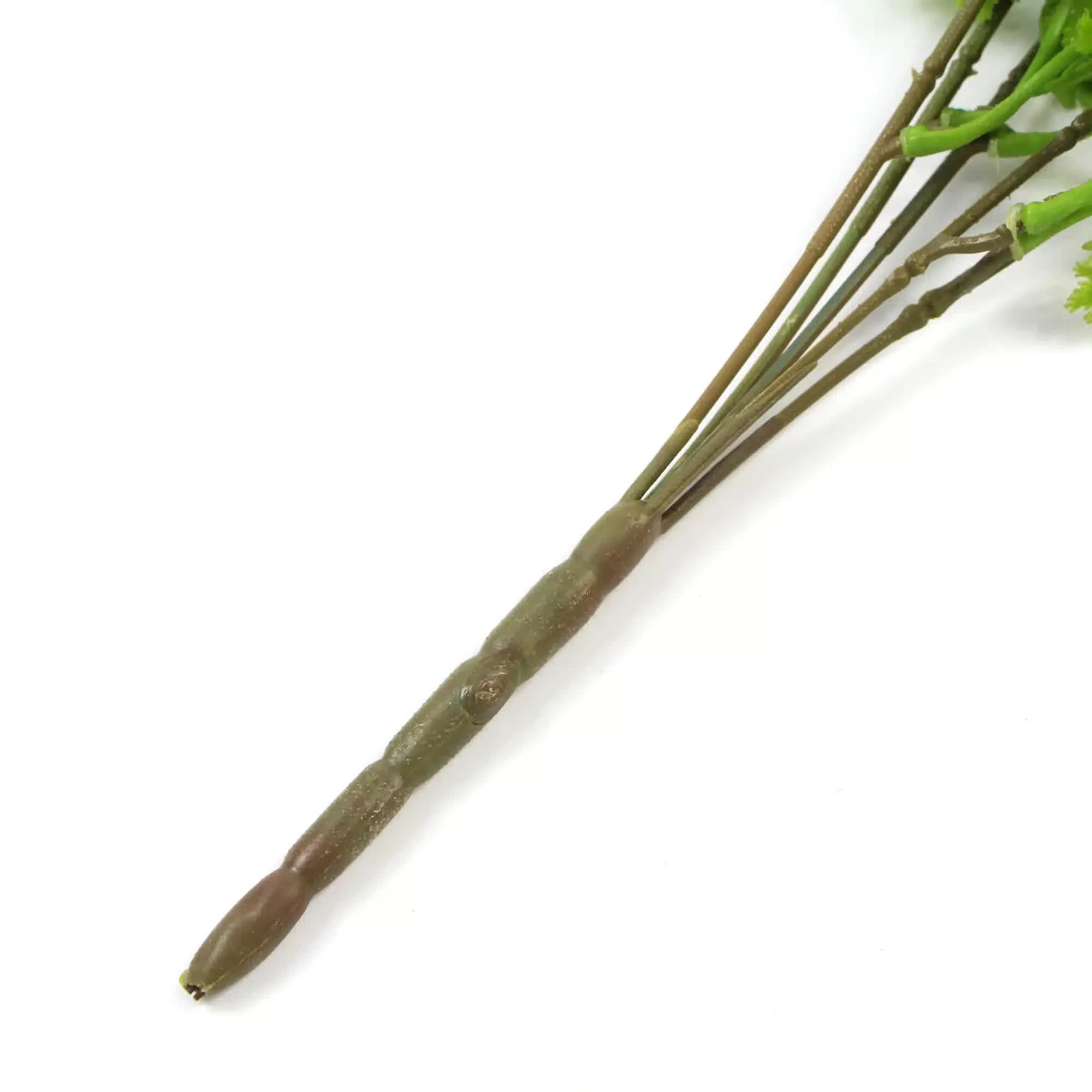 Hanging Native Green Dense Maiden Hair Fern Bush (UV Resistant) 80cm