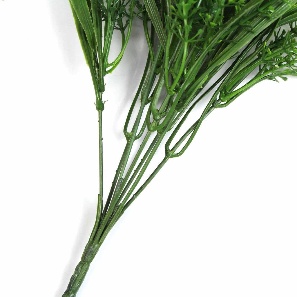 Artificial daisy flower grass stem by Faux Flora, UV resistant 30cm for home and garden decor, realistic artificial plant accessory.