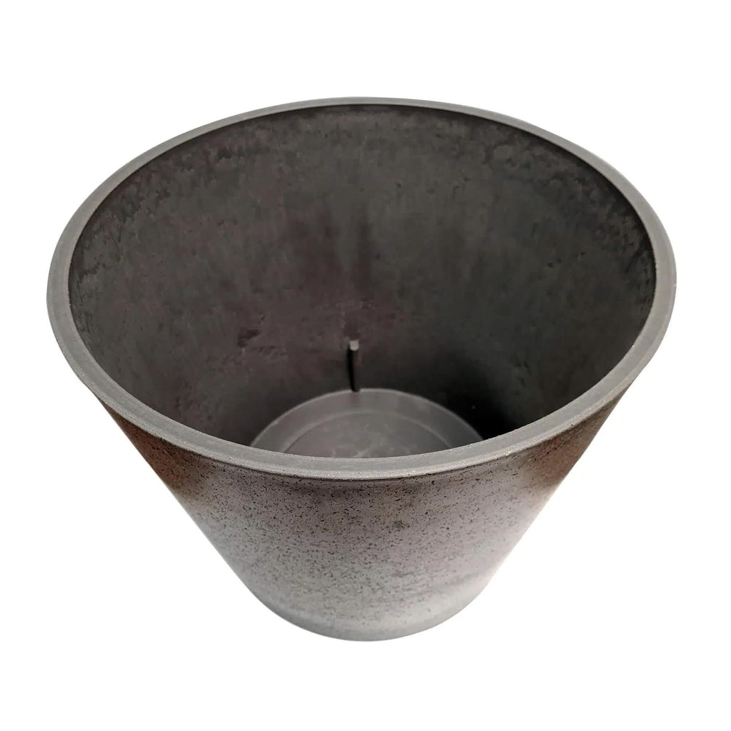 Eco-Friendly Imitation Stone Grey Pot 40cm