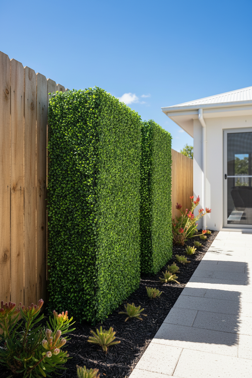 Backyard Fence Screen