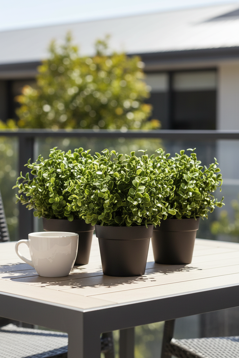Balcony outdoor lifestyle