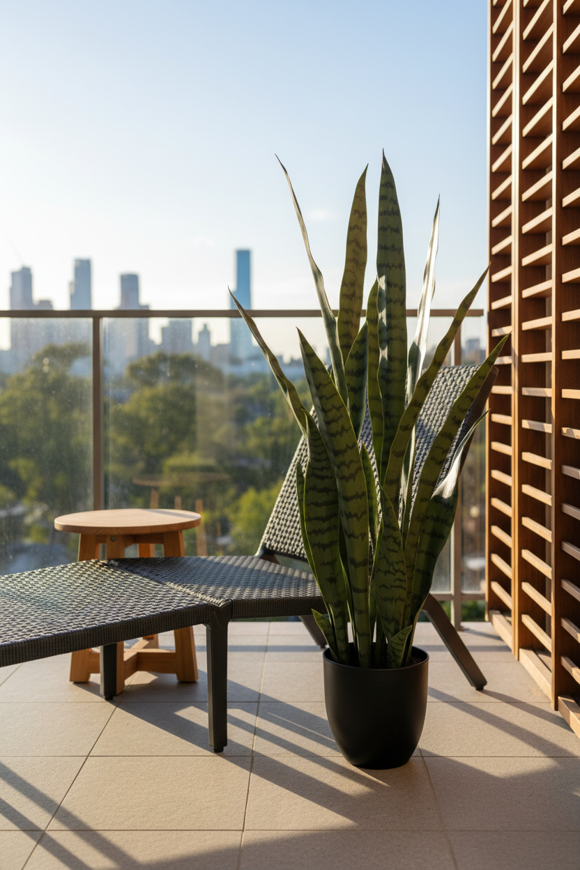 Balcony outdoor lifestyle