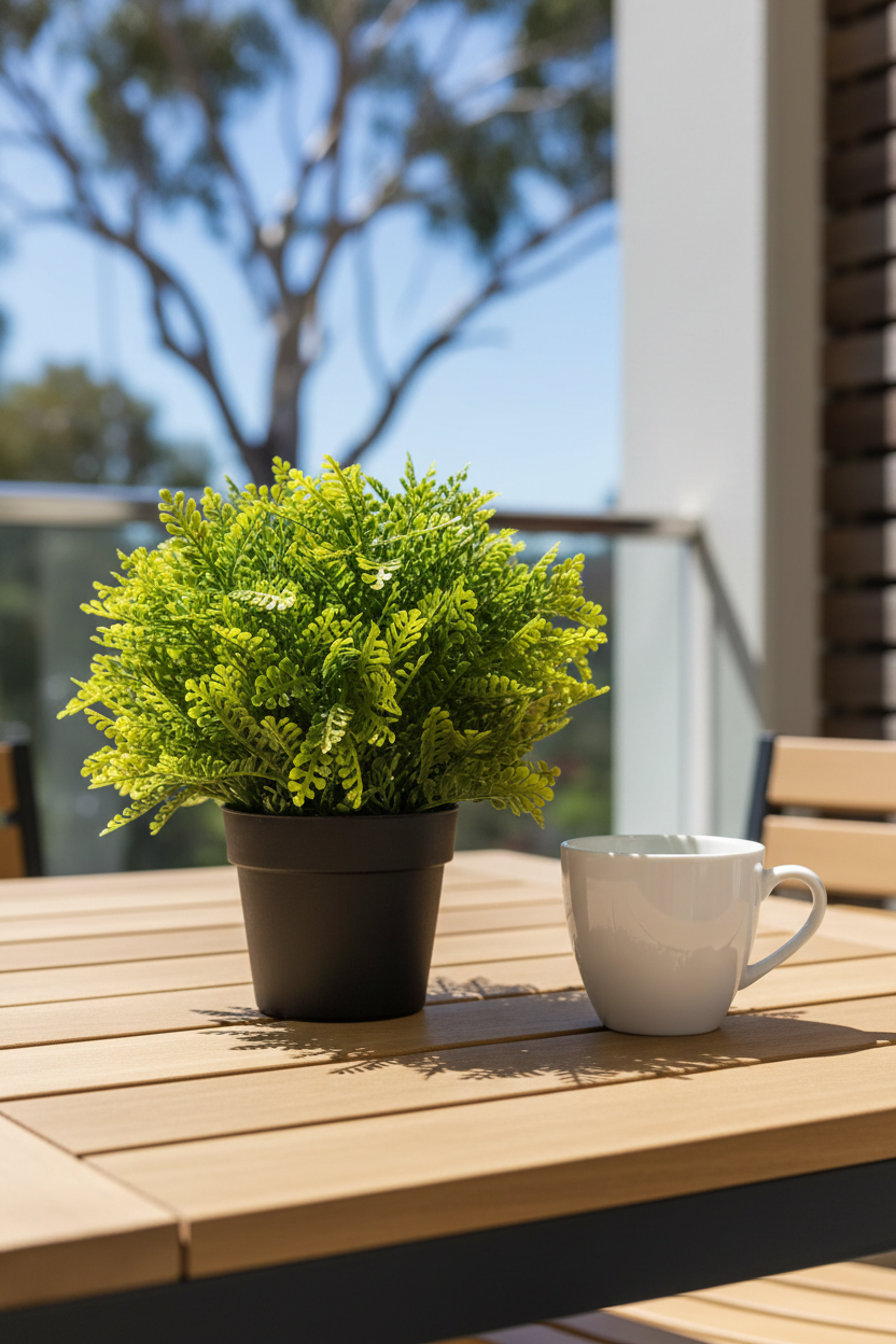 Balcony outdoor lifestyle