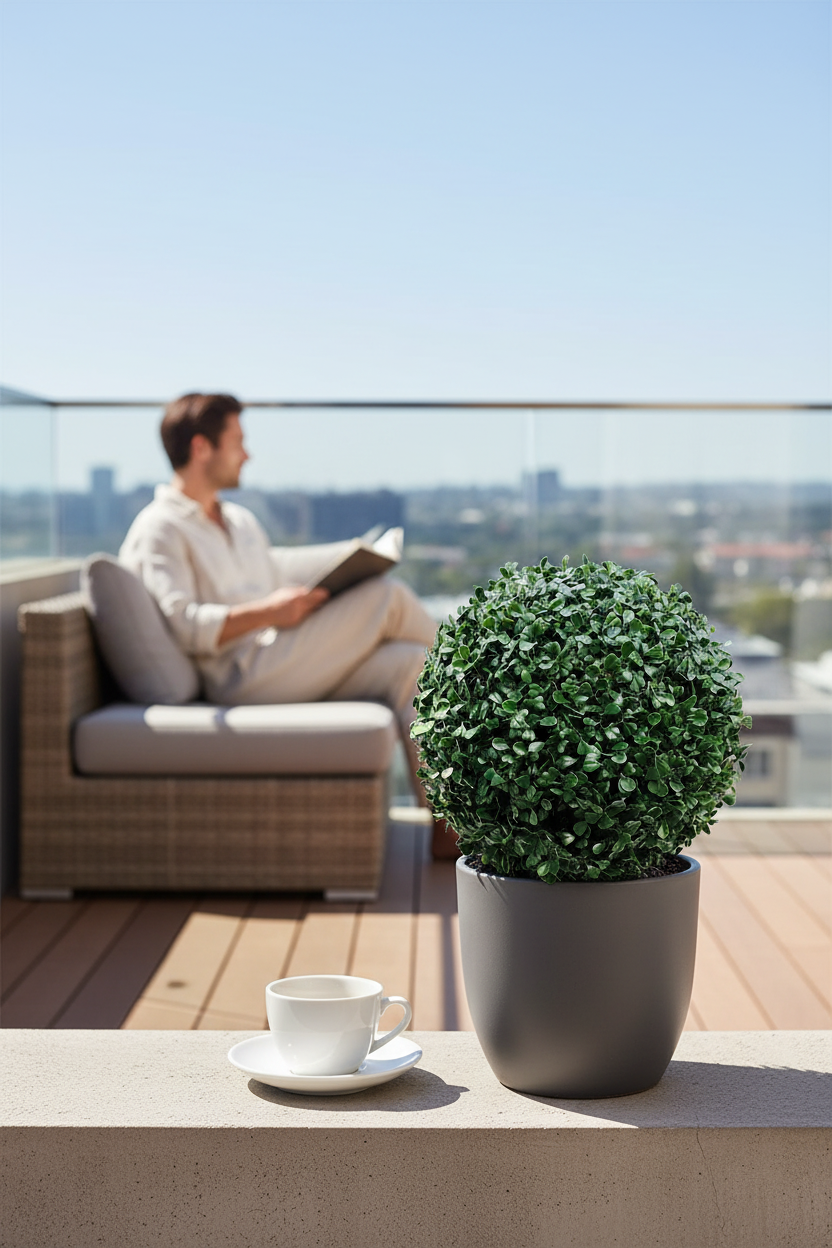 Balcony outdoor lifestyle