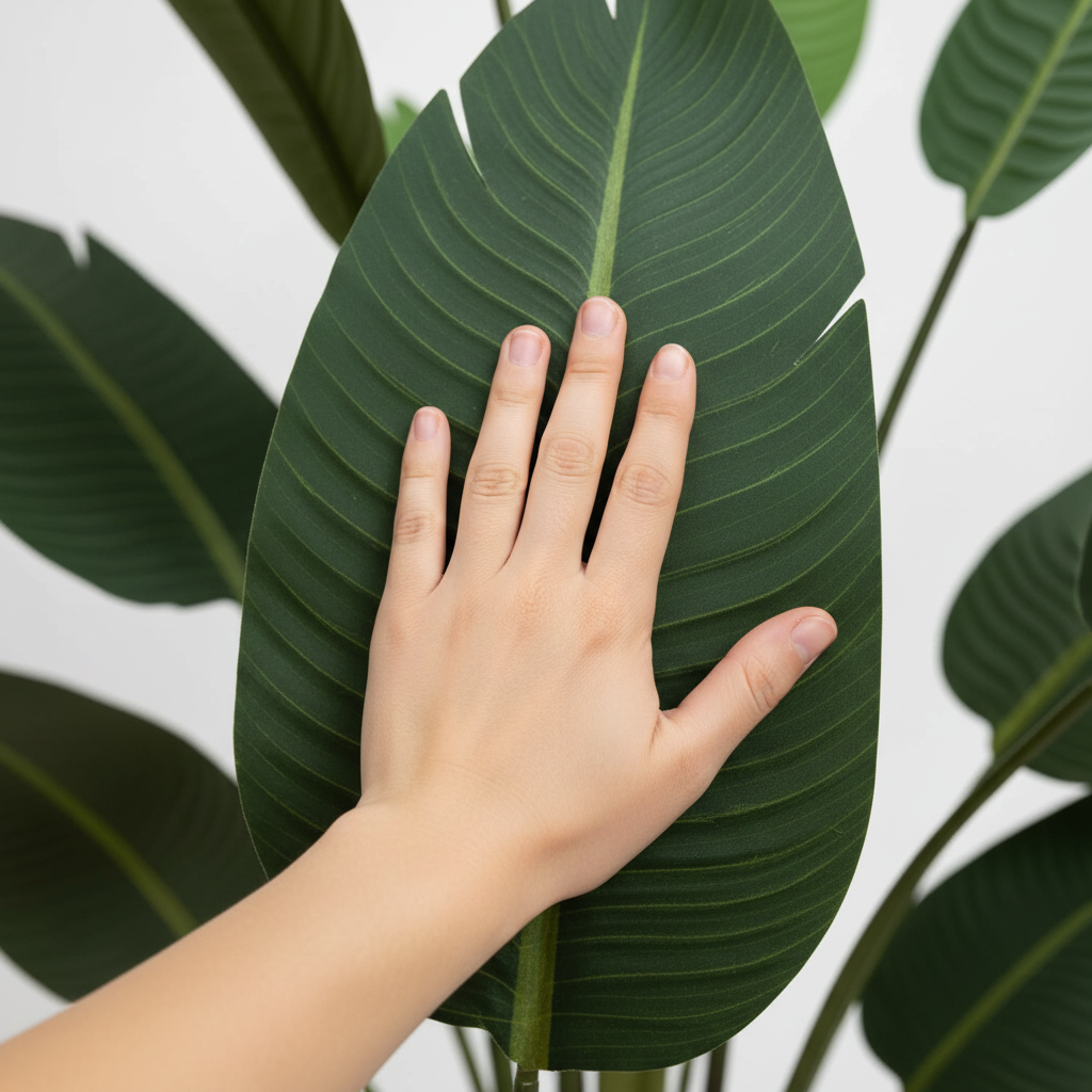 Banana Palm Leaf Detail