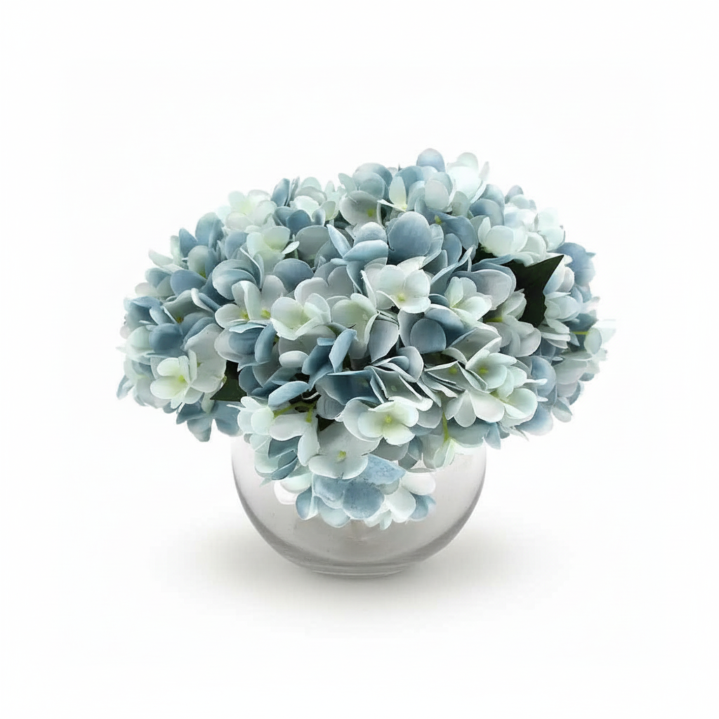 Blue Hydrangea Product Shot