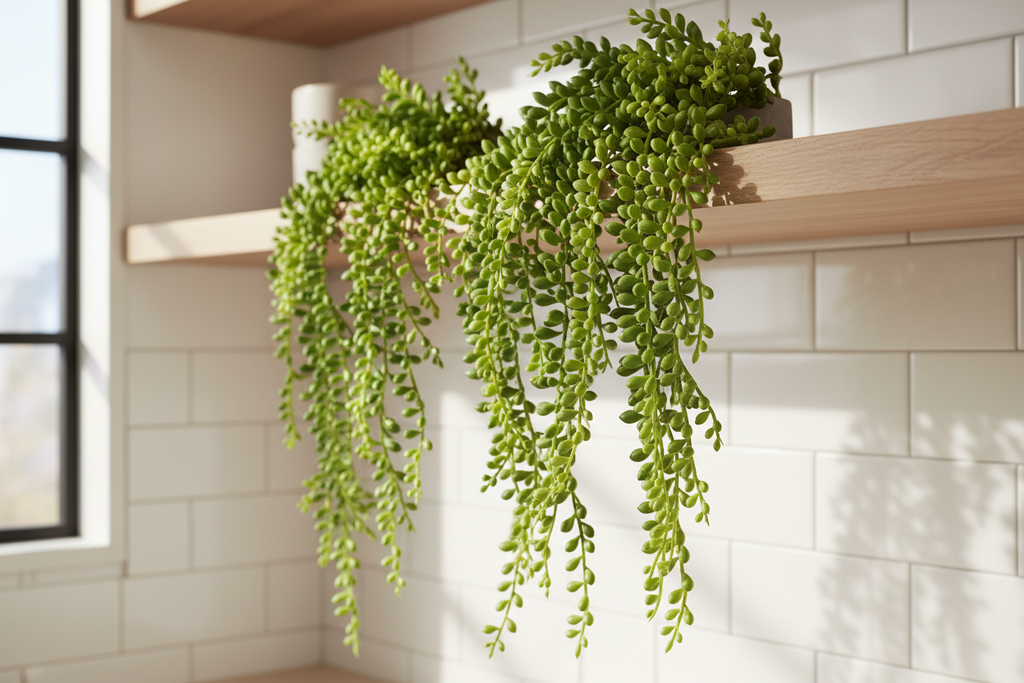 Bookcase shelf drape