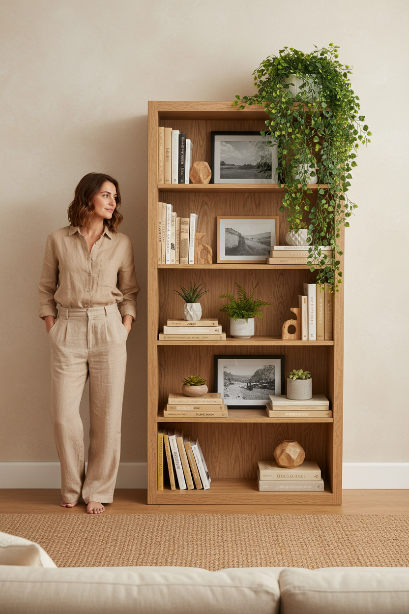 Bookshelf lifestyle - correct length